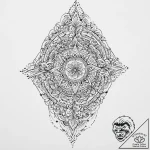 Ninja, tattoo drawing outline, fine lines, de… – tattoo sketch (№1753661494_0, 28.07.2025 00:11) — tattoovalue.net
