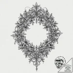Yew staff crowned with ivy, ink illustration… – tattoo sketch (№1753670002_0, 28.07.2025 02:33) — tattoovalue.net
