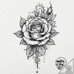 Skeletal hand emerging from the ground to gra… – tattoo sketch (№1753693988_0, 28.07.2025 09:13) — tattoovalue.net