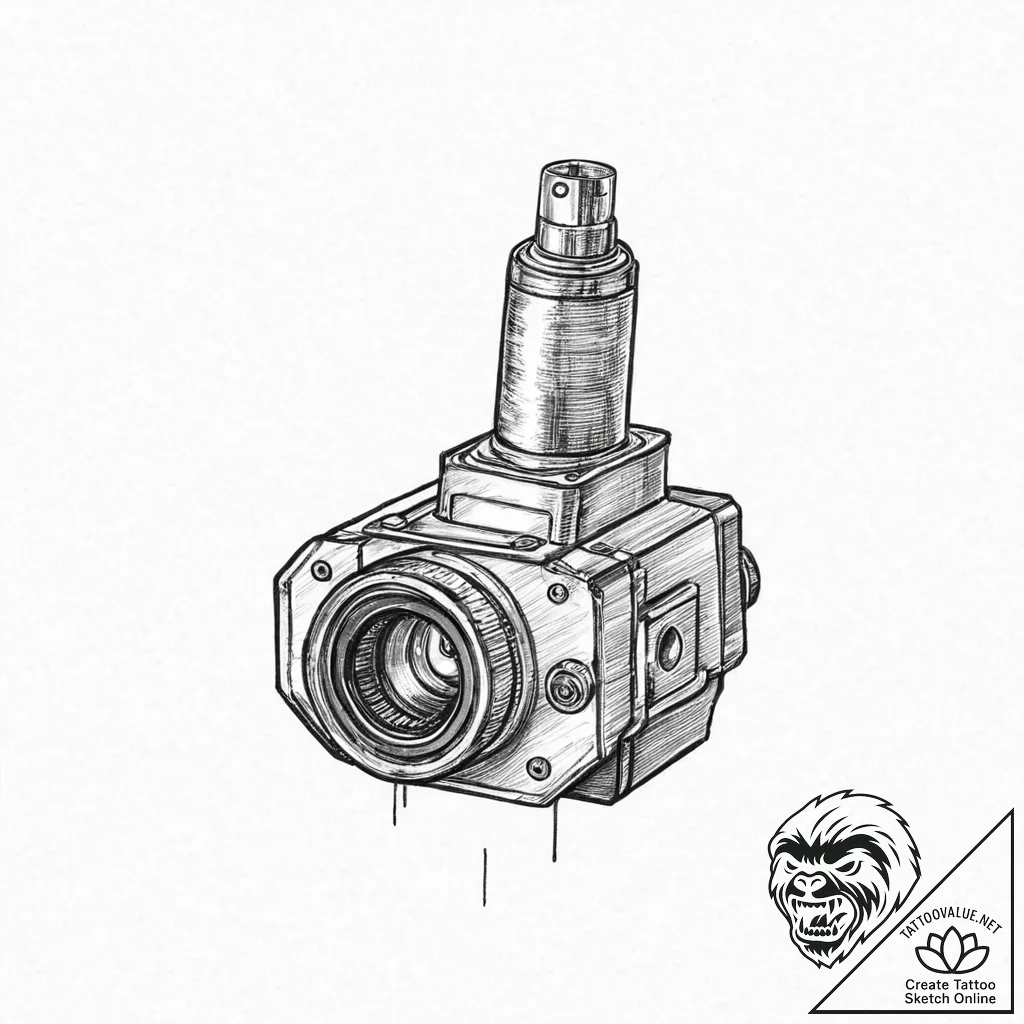 Cartridge - tattoo sketch (№1753695958_0, 28.07.2025 09:45) — tattoovalue.net