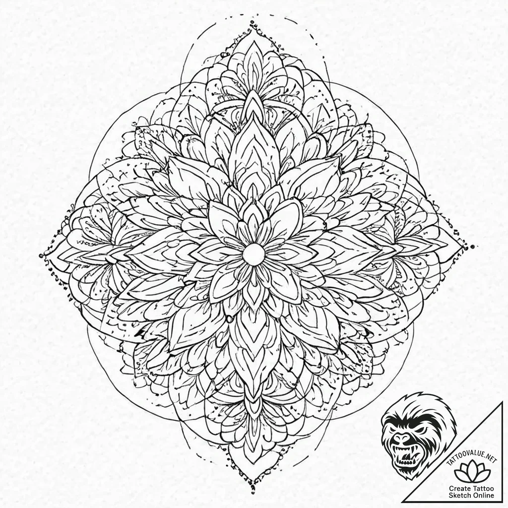 A whimsical bubble floating in air, delicate,... - tattoo sketch (№1753700685_0, 28.07.2025 11:04) — tattoovalue.net