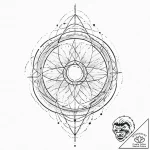 Tattoo sketch an abstract “force field” prote… – tattoo sketch (№1753712382_0, 28.07.2025 14:19) — tattoovalue.net