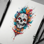 р“сђсѓрїрїр° 16: рўрєсђс‹с‚с‹рµ рё рўрёрјрірѕ… – tattoo sketch (№1753738773_0, 28.07.2025 21:39) — tattoovalue.net