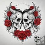 Tattoo sketch gemini twins playfully pulling… – tattoo sketch (№1753742292_0, 28.07.2025 22:38) — tattoovalue.net