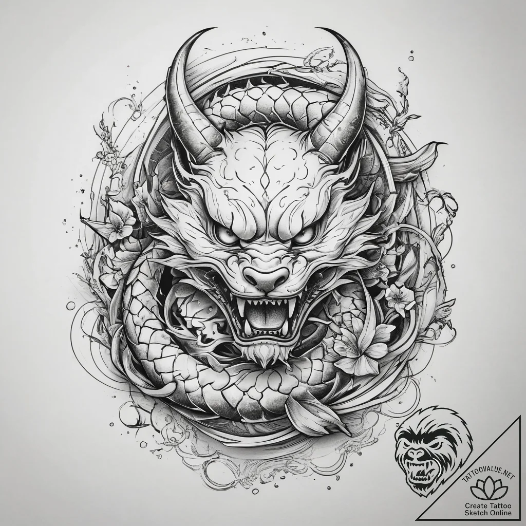 Tattoo sketch a single, strong strand of barb... - tattoo sketch (№1753744648_0, 28.07.2025 23:17) — tattoovalue.net