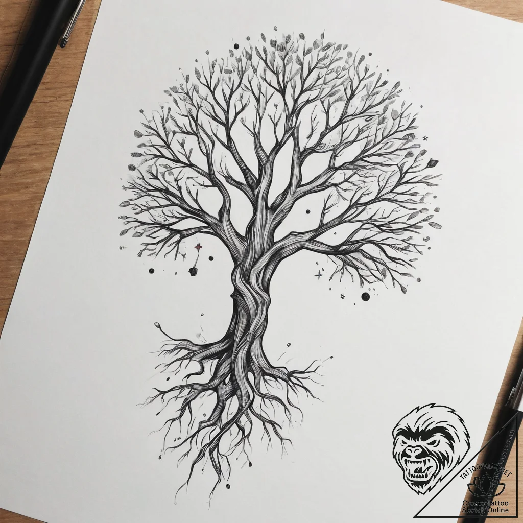 Tattoo sketch "i think" text for gemini, with... - tattoo sketch (№1753745648_0, 28.07.2025 23:34) — tattoovalue.net