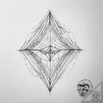 Tattoo sketch a minimalist icon of a “pause m… – tattoo sketch (№1753746040_0, 28.07.2025 23:40) — tattoovalue.net