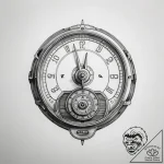 A close-up of a vintage radio dial. – tattoo sketch (№1753747017_0, 28.07.2025 23:56) — tattoovalue.net