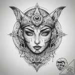 Tattoo sketch a controller’s face buttons wit… – tattoo sketch (№1753748385_0, 29.07.2025 00:19) — tattoovalue.net