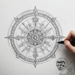 Tattoo design a zodiac symbol with a hidden ‘… – tattoo sketch (№1753749362_0, 29.07.2025 00:36) — tattoovalue.net