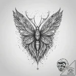 Tattoo design a phrase about living authentic… – tattoo sketch (№1753757765_0, 29.07.2025 02:56) — tattoovalue.net