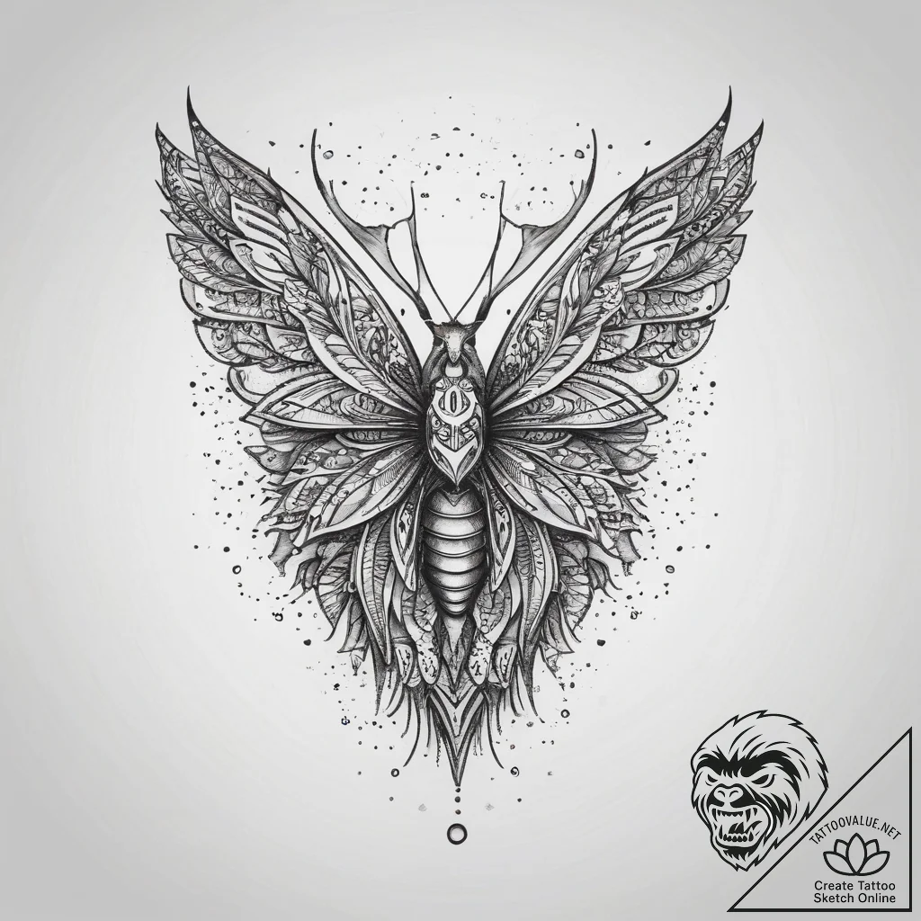 Tattoo design a phrase about living authentic... - tattoo sketch (№1753757765_0, 29.07.2025 02:56) — tattoovalue.net