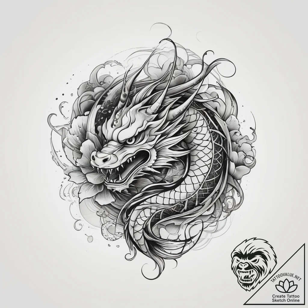 Tattoo sketch a pop of bold color on an other... - tattoo sketch (№1753759325_0, 29.07.2025 03:22) — tattoovalue.net