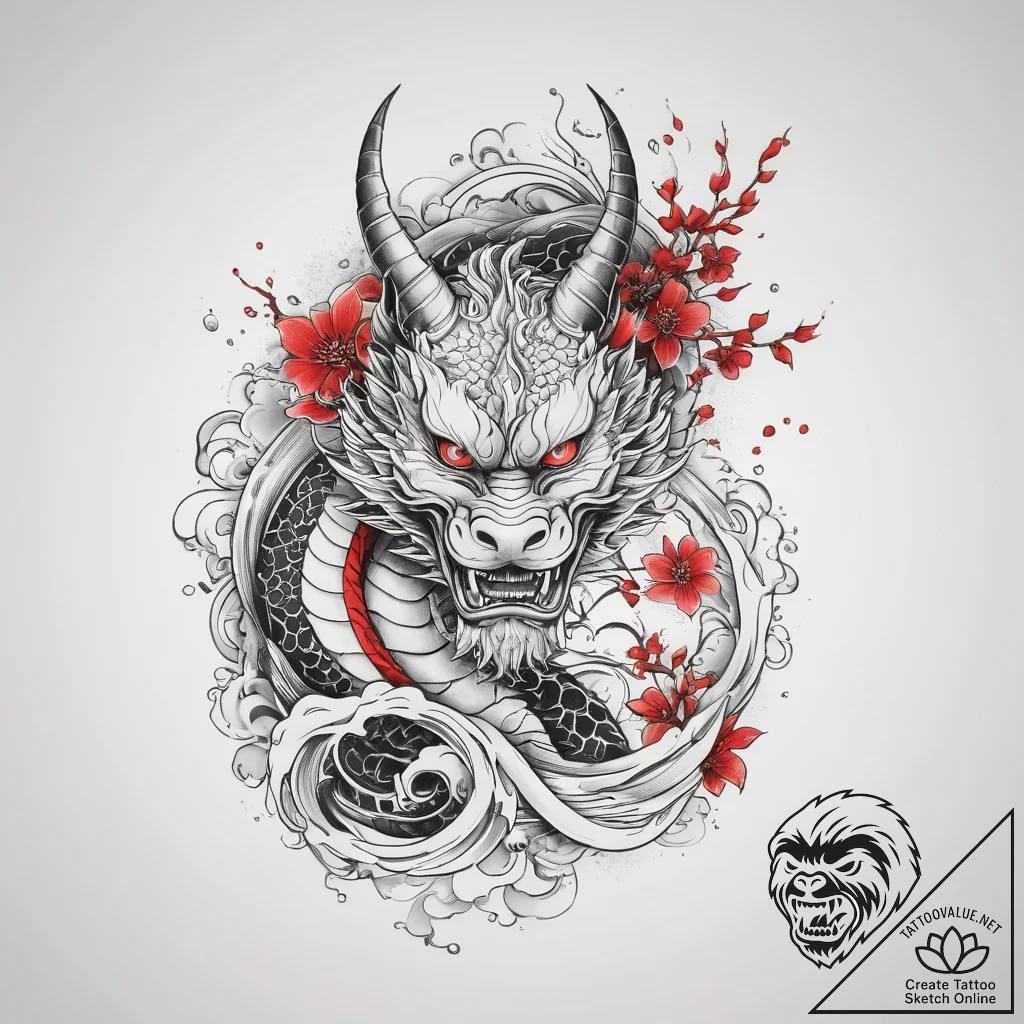 Tattoo sketch an abstract representation of a... - tattoo sketch (№1753765784_0, 29.07.2025 05:09) — tattoovalue.net