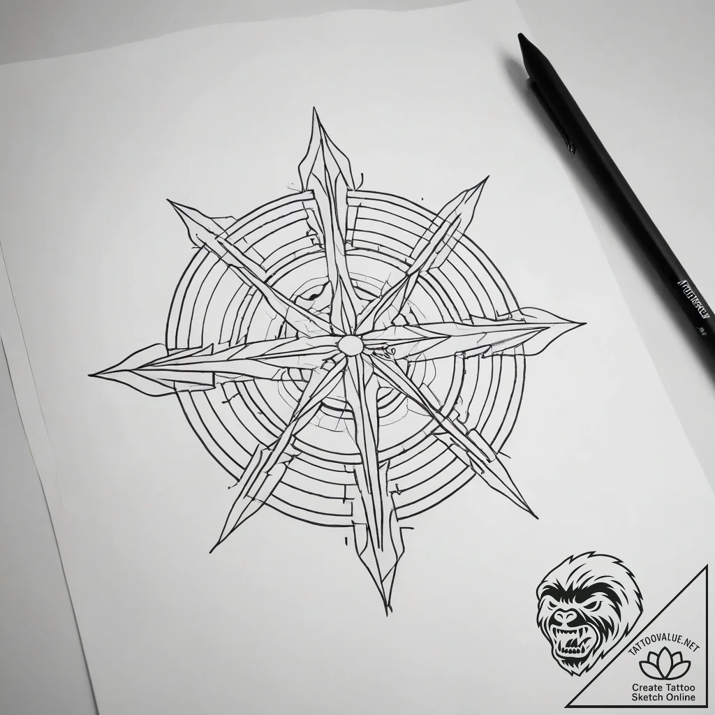 Pop culture & historical - tattoo sketch (№1753766760_0, 29.07.2025 05:26) — tattoovalue.net