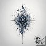 A watercolor splash effect – tattoo sketch (№1753767543_0, 29.07.2025 05:39) — tattoovalue.net
