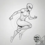Tattoo design a retro game character’s iconic… – tattoo sketch (№1753768323_0, 29.07.2025 05:52) — tattoovalue.net