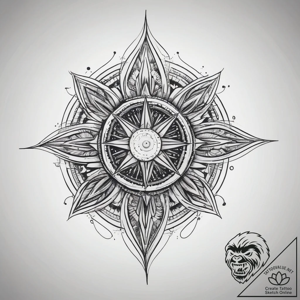 Tattoo sketch a classic "power pellet" glowin... - tattoo sketch (№1753768714_0, 29.07.2025 05:58) — tattoovalue.net