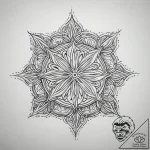 Tattoo sketch a subtle ‘mandala’ fragment tha… – tattoo sketch (№1753769106_0, 29.07.2025 06:05) — tattoovalue.net