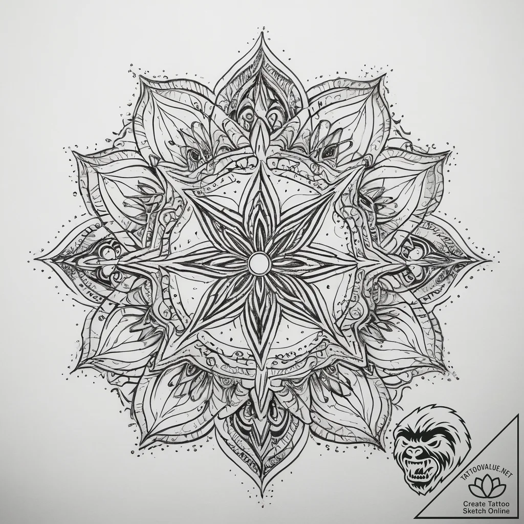 Tattoo design a small cluster of stars, each... - tattoo sketch (№1753769497_0, 29.07.2025 06:11) — tattoovalue.net
