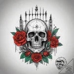 Tattoo design a minimalist representation of… – tattoo sketch (№1753769698_0, 29.07.2025 06:14) — tattoovalue.net