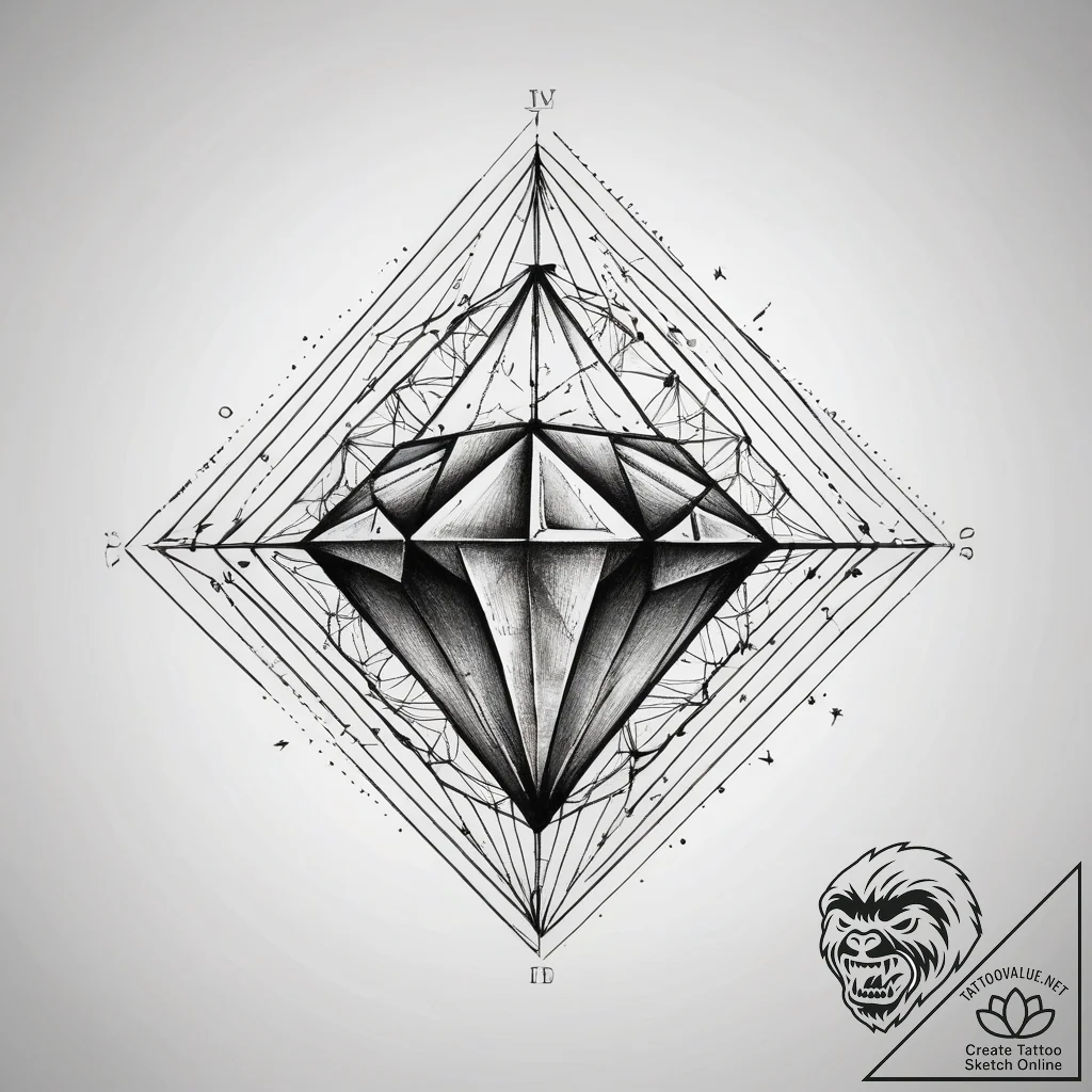 Tattoo design an abstract interpretation of u... - tattoo sketch (№1753771854_0, 29.07.2025 06:50) — tattoovalue.net