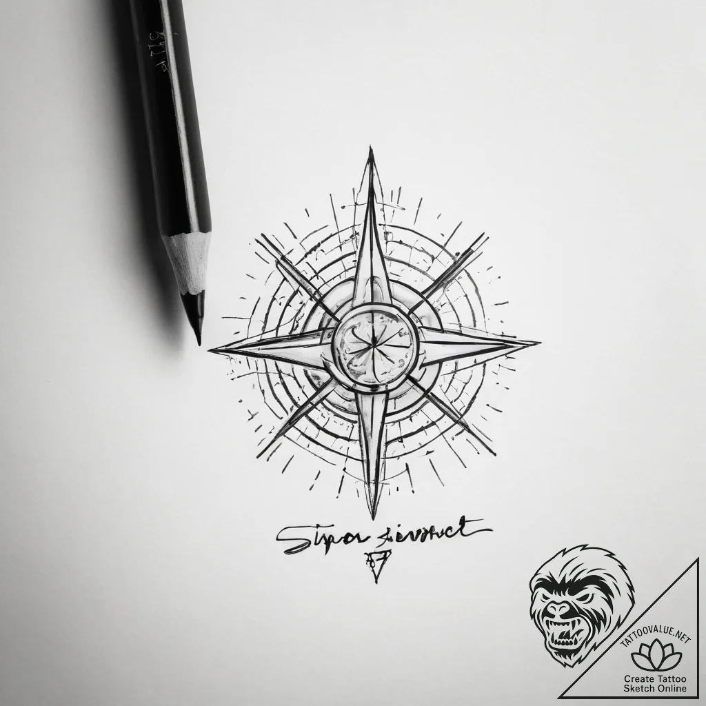 Tattoo design a philosophical quote about str... - tattoo sketch (№1753772048_0, 29.07.2025 06:54) — tattoovalue.net