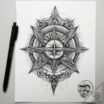 Tattoo design a strong, protective hand holdi… – tattoo sketch (№1753772830_0, 29.07.2025 07:07) — tattoovalue.net