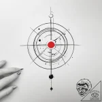 Planetary rover, tattoo sketch design, fine l… – tattoo sketch (№1753776731_0, 29.07.2025 08:12) — tattoovalue.net