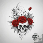 Tattoo sketch a subtle wood grain texture on… – tattoo sketch (№1753776923_0, 29.07.2025 08:15) — tattoovalue.net