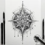 Tattoo sketch a glowing “level complete” bann… – tattoo sketch (№1753777701_0, 29.07.2025 08:28) — tattoovalue.net