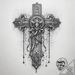 Tattoo design a subtle tribute ribbon integra… – tattoo sketch (№1753778282_0, 29.07.2025 08:38) — tattoovalue.net