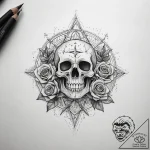 Tattoo sketch a small dotwork constellation r… – tattoo sketch (№1753781429_0, 29.07.2025 09:30) — tattoovalue.net