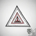 Tattoo sketch a solid blackwork triangle poin… – tattoo sketch (№1753802072_0, 29.07.2025 15:14) — tattoovalue.net