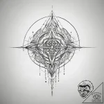 Bifrost bridge – tattoo sketch (№1753804270_0, 29.07.2025 15:51) — tattoovalue.net