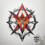 49. tattoo design: a watercolor interpretatio… – tattoo sketch (№1753815662_0, 29.07.2025 19:01) — tattoovalue.net