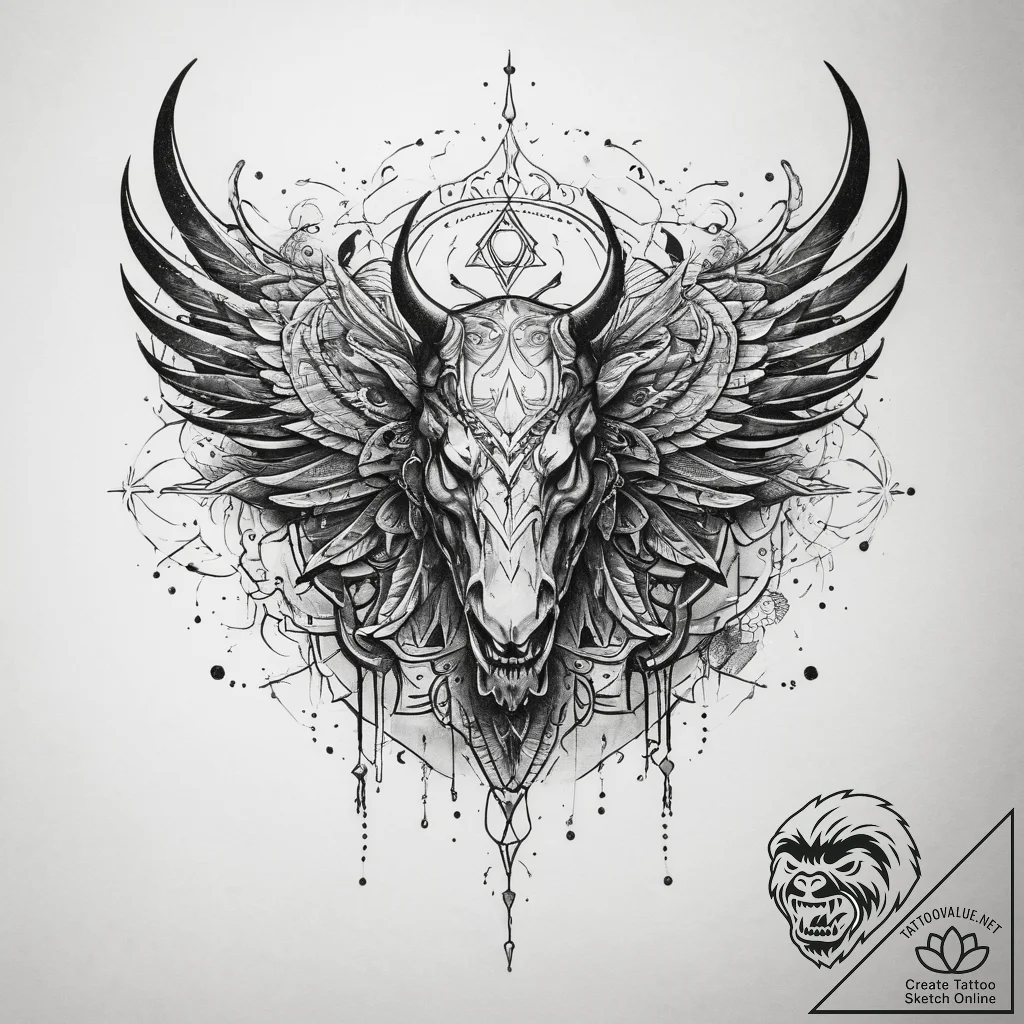 р“сђсѓрїрїр° 1: рўрёрјрірѕр»с‹ рќрµрїрѕрєрѕр»... - tattoo sketch (№1753817036_0, 29.07.2025 19:23) — tattoovalue.net