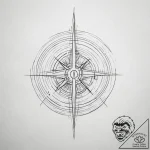 Tattoo sketch a minimalist outline of a power… – tattoo sketch (№1753818009_0, 29.07.2025 19:40) — tattoovalue.net
