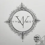Tattoo sketch a minimalist roman numeral date… – tattoo sketch (№1753818395_0, 29.07.2025 19:46) — tattoovalue.net