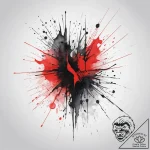 Tattoo design a subtle cracked glass effect w… – tattoo sketch (№1753821522_0, 29.07.2025 20:38) — tattoovalue.net