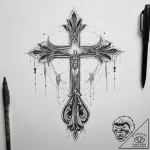 Tattoo sketch gemini twins, one fading into a… – tattoo sketch (№1753826596_0, 29.07.2025 22:03) — tattoovalue.net