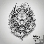 Tattoo design a competitive gaming logo with… – tattoo sketch (№1753826986_0, 29.07.2025 22:09) — tattoovalue.net