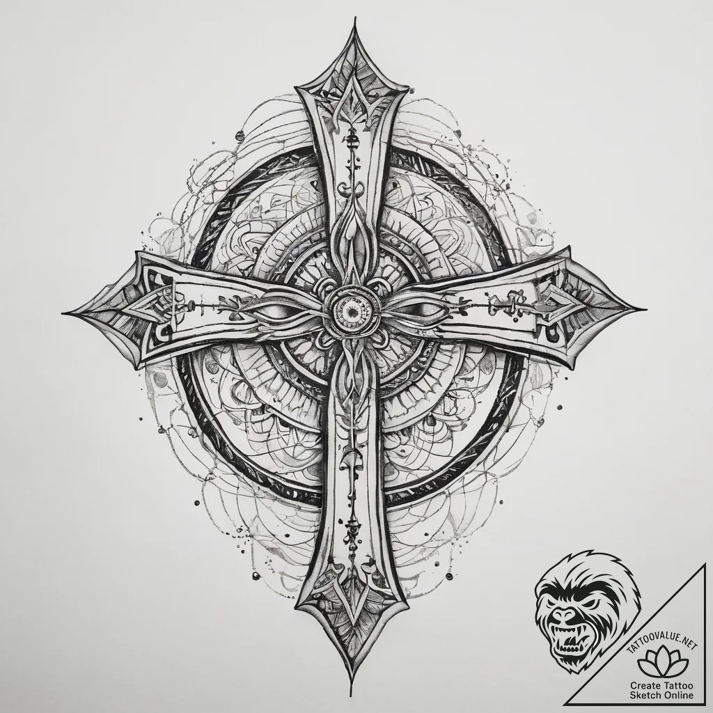 р“сђсѓрїрїр° 15: ррісђрёріс‹рµ рё рјрѕрёрєр°... - tattoo sketch (№1753829500_0, 29.07.2025 22:51) — tattoovalue.net
