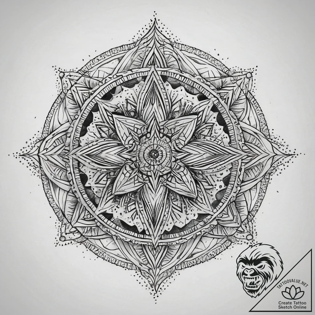 Tattoo design a tiny, abstract representation... - tattoo sketch (№1753832247_0, 29.07.2025 23:37) — tattoovalue.net