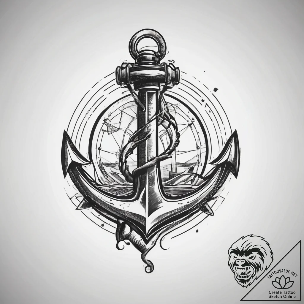 Tattoo design a subtle line accentuating the... - tattoo sketch (№1753833610_0, 30.07.2025 00:00) — tattoovalue.net