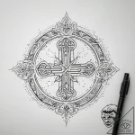 47. tattoo design: a cluster of three or five… – tattoo sketch (№1753867068_0, 30.07.2025 09:17) — tattoovalue.net
