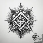 76. tattoo sketch: the rune “sila,” depicted… – tattoo sketch (№1753873952_0, 30.07.2025 11:12) — tattoovalue.net
