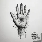 Tattoo sketch a magical healing spell effect… – tattoo sketch (№1753877886_0, 30.07.2025 12:18) — tattoovalue.net