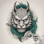 Tattoo design: a dark, atmospheric portrait o… – tattoo sketch (№1753879075_0, 30.07.2025 12:37) — tattoovalue.net