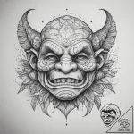 Tattoo design ‘do not feed the troll’ in a pl… – tattoo sketch (№1753879675_0, 30.07.2025 12:47) — tattoovalue.net